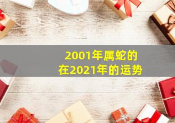 2001年属蛇的在2021年的运势