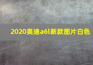 2020奥迪a6l新款图片白色