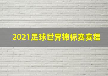 2021足球世界锦标赛赛程