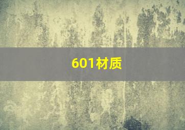 601材质