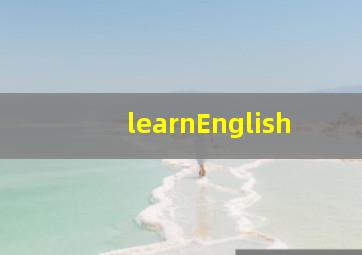 learnEnglish