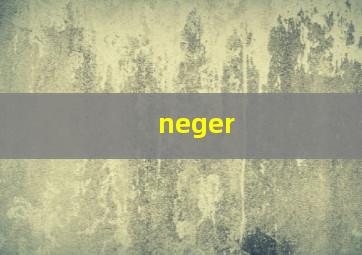 neger