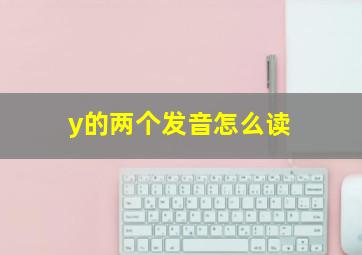 y的两个发音怎么读