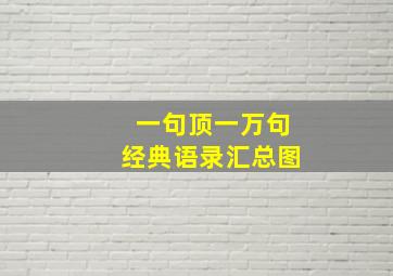 一句顶一万句经典语录汇总图