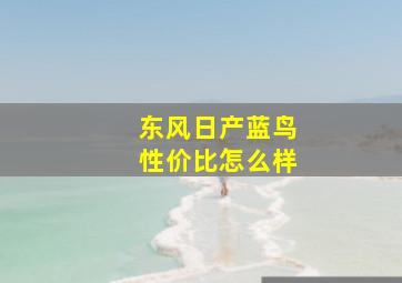 东风日产蓝鸟性价比怎么样