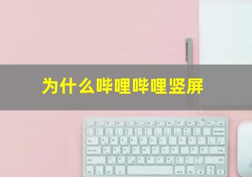 为什么哔哩哔哩竖屏