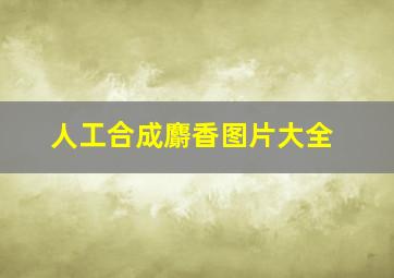 人工合成麝香图片大全