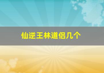 仙逆王林道侣几个