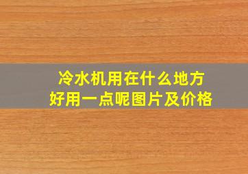 冷水机用在什么地方好用一点呢图片及价格