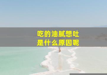 吃的油腻想吐是什么原因呢