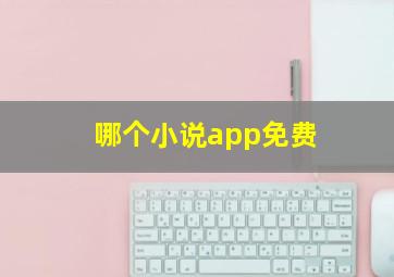 哪个小说app免费