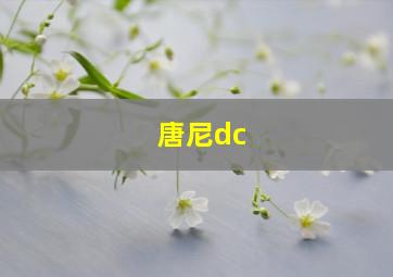 唐尼dc