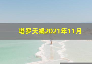 塔罗天蝎2021年11月