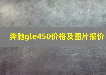 奔驰gle450价格及图片报价