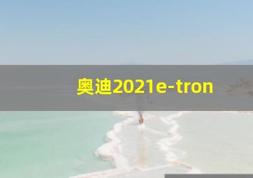 奥迪2021e-tron