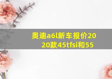 奥迪a6l新车报价2020款45tfsi和55