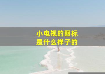 小电视的图标是什么样子的