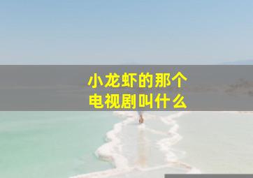 小龙虾的那个电视剧叫什么