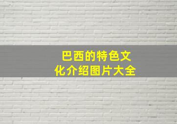 巴西的特色文化介绍图片大全