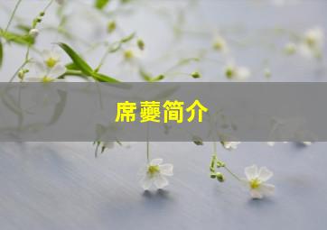 席虁简介