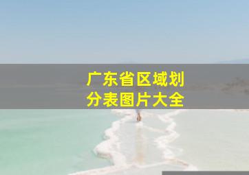 广东省区域划分表图片大全