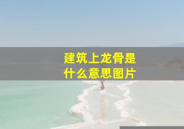 建筑上龙骨是什么意思图片