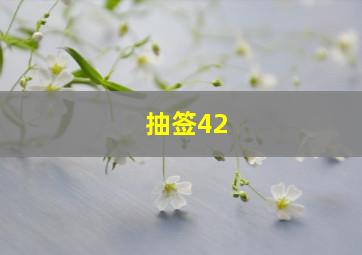 抽签42