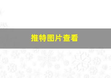 推特图片查看