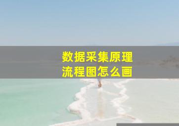 数据采集原理流程图怎么画