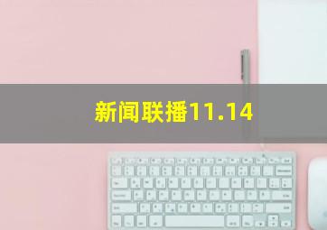 新闻联播11.14