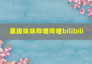 暴躁妹妹哔哩哔哩bilibili