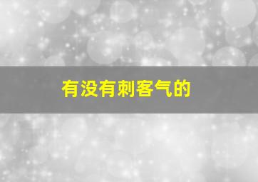 有没有刺客气的