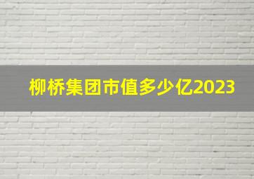 柳桥集团市值多少亿2023