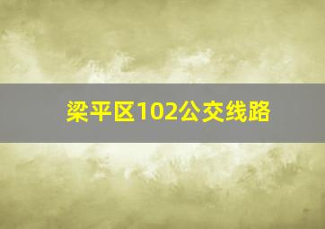 梁平区102公交线路