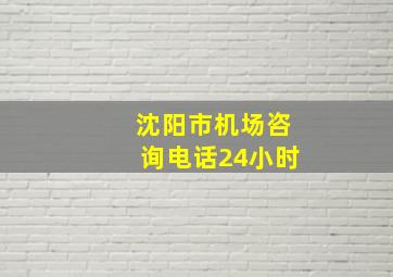 沈阳市机场咨询电话24小时