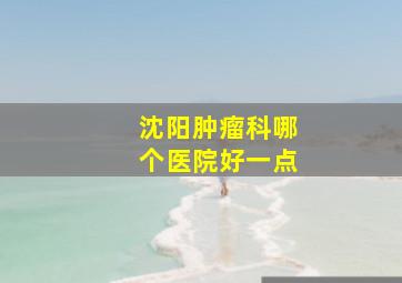 沈阳肿瘤科哪个医院好一点