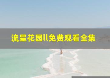 流星花园ll免费观看全集