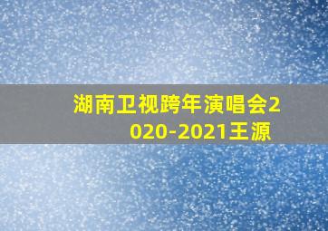 湖南卫视跨年演唱会2020-2021王源