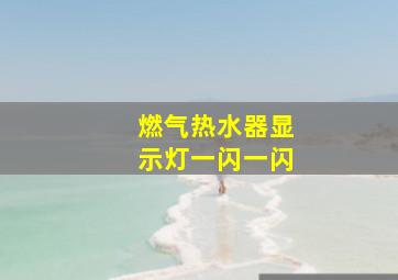 燃气热水器显示灯一闪一闪