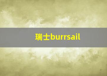 瑞士burrsail