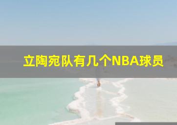 立陶宛队有几个NBA球员