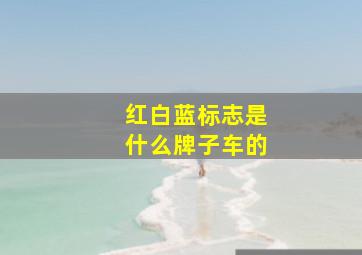 红白蓝标志是什么牌子车的