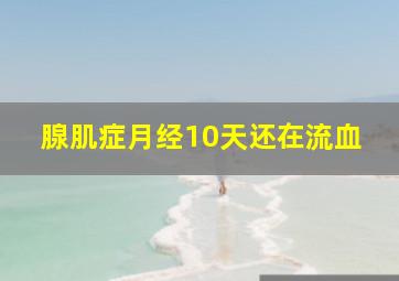 腺肌症月经10天还在流血