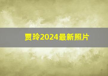 贾玲2024最新照片