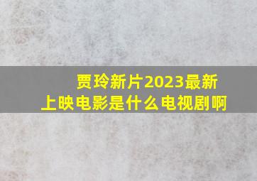 贾玲新片2023最新上映电影是什么电视剧啊