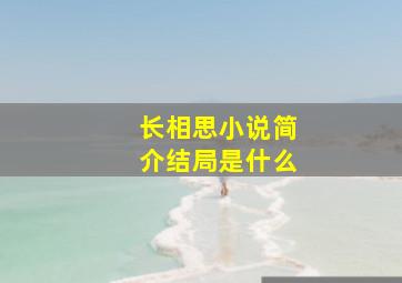 长相思小说简介结局是什么